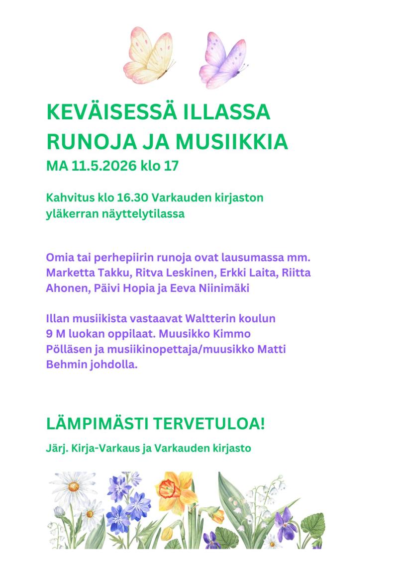 Keväisessä illassa 