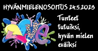 hyvänmielenosoitus banneri.