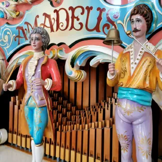 Mekaanisen Musiikin Museon soitin.