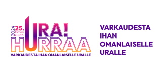 Hurraa Ura 2024 -tapahtuman banneri