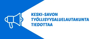 Keski-Savon työllisyysaluelautakunta tiedottaa-banneri