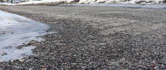 Sorainen kevyenliikenteenväylä.