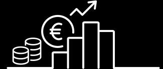 Taloutta kuvaava graafinen kuvituskuva.