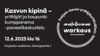 Kasvun kipinä -paneelikeskustelun kuvituskuva.