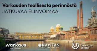 Varkauden tehdasmiljöö ja teksti: Varkauden teollisesta perinnöstä jatkuvaa elinvoimaa