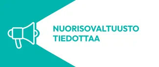Nuorisovaltuusto tiedottaa kuvituskuva.