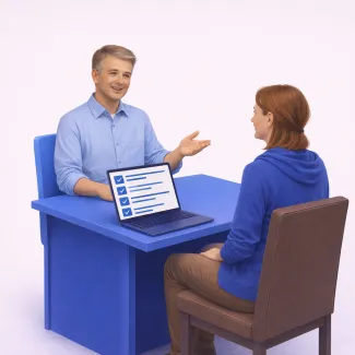 Kuvituskuva aiheesta palvelut työnhakijalle