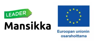 leader mansikka logo ja euroopan unionin logo