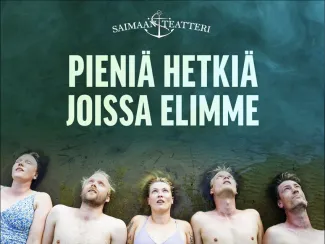 Kuvassa Saimaan teatterin mainos.